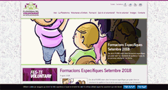 Desktop Screenshot of plataformavoluntariat.org